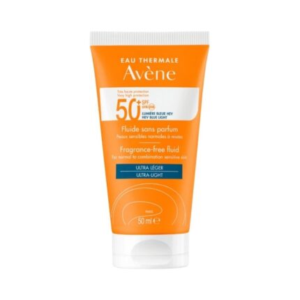 Avene Ultra Broad Spectrum SPF50+ Fluid For Normal To Combination Sensitive Skin 50ml