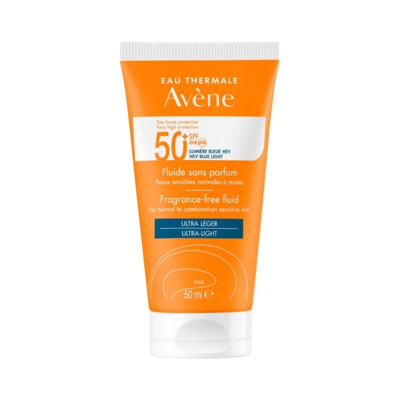 Avene Ultra Broad Spectrum SPF50+ Fluid For Normal To Combination Sensitive Skin 50ml Avene Ultra Broad Spectrum SPF50+ Fluid For Normal To Combination Sensitive Skin 50ml