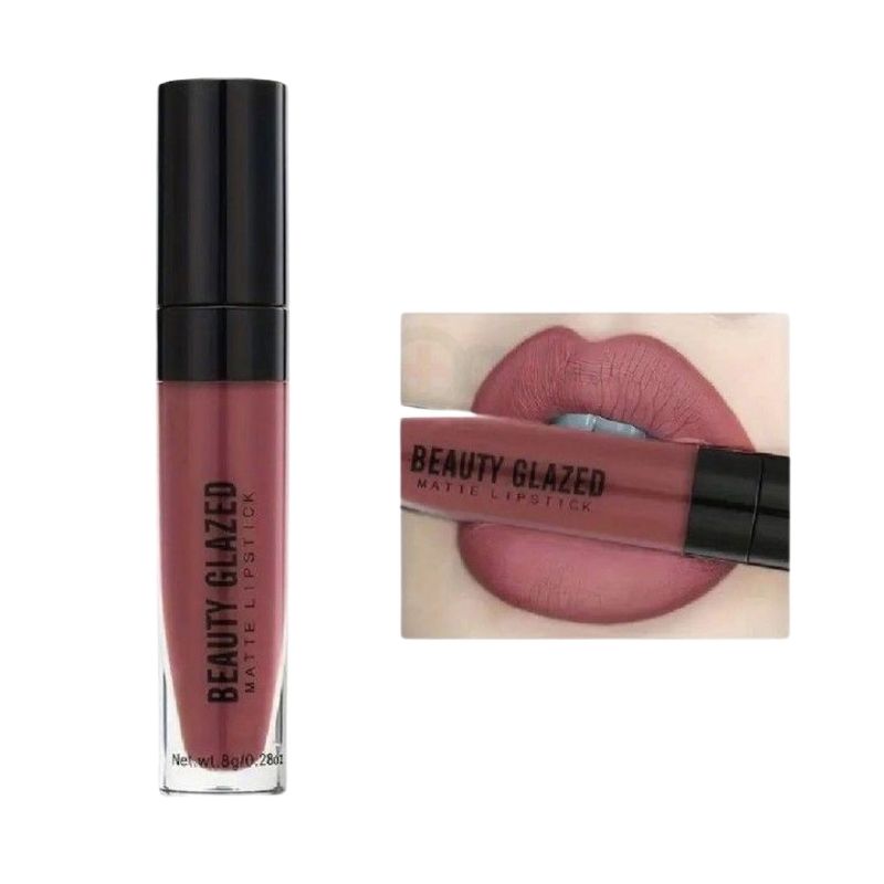 Beauty Glazed Matte Lipstick Smokey Rose - 115 Beauty Glazed Matte Lipstick Smokey Rose - 115