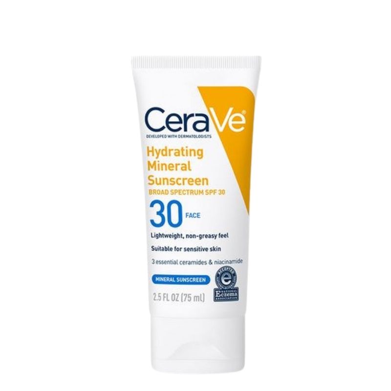 CeraVe Hydrating Sunscreen SPF 30 Face Lotion 75ml CeraVe Hydrating Sunscreen SPF 30 Face Lotion 75ml