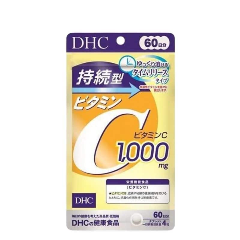DHC Slow Release Special Vitamin C Supplement tablet 60 days DHC Slow Release Special Vitamin C Supplement tablet 60 days