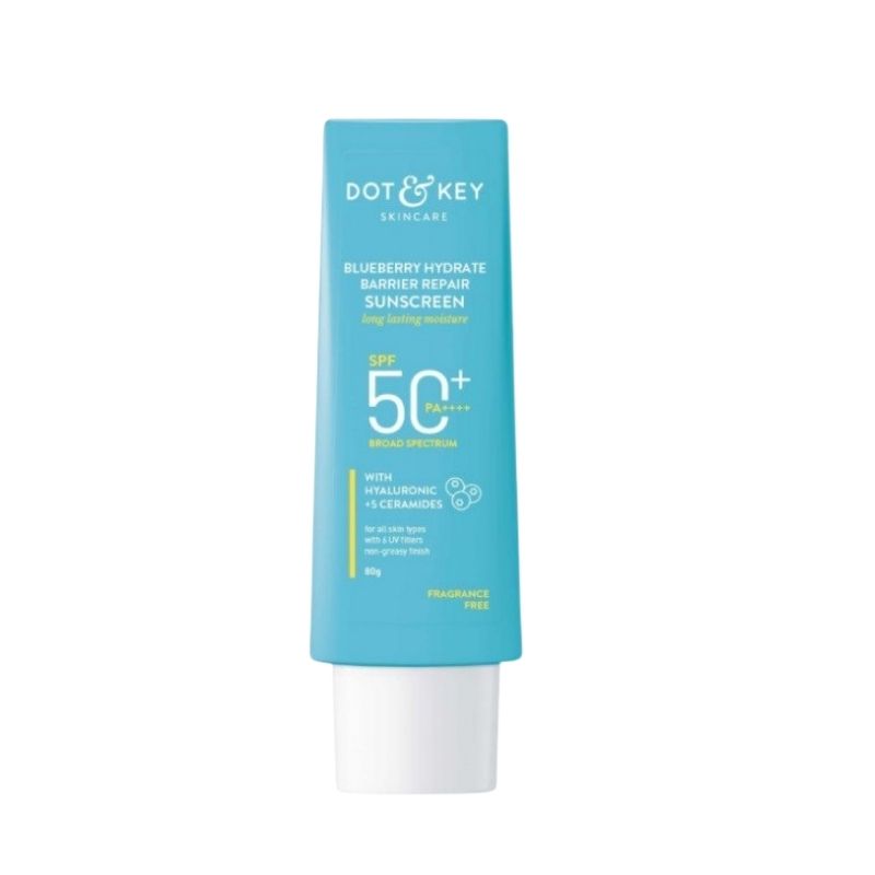 Dot & Key Blueberry Hydrate Barrier Repair Sunscreen SPF 50+ PA++++ - 50g Dot & Key Blueberry Hydrate Barrier Repair Sunscreen SPF 50+ PA++++ - 50g