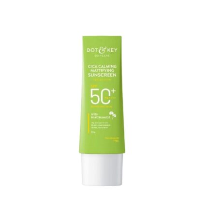 Dot and Key Cica Calming Mattifying Sunscreen SPF 50+ PA++++ with Niacinamide 50g