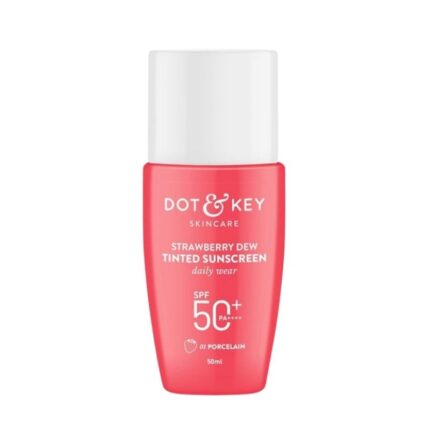 Dot and Key Strawberry Dew Tinted Sunscreen SPF 50+ PA++++ (Porcelain)