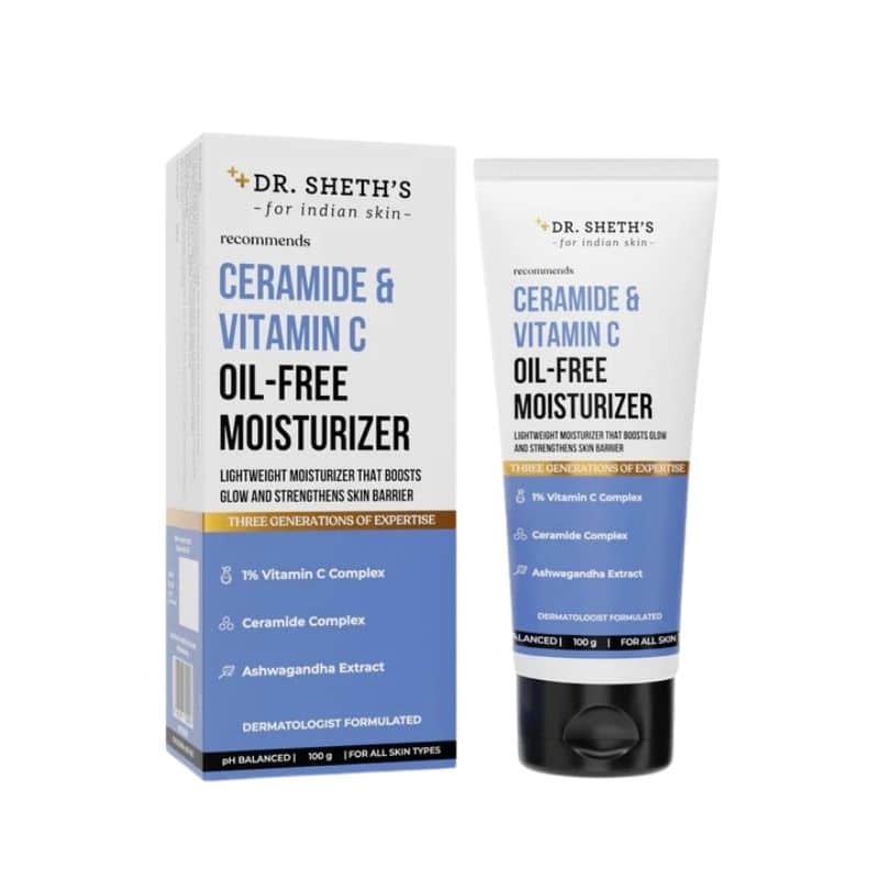 Dr. Sheth’s Ceramide & Vitamin C Oil - Free Moisturizer 100g Dr. Sheth’s Ceramide & Vitamin C Oil - Free Moisturizer 100g