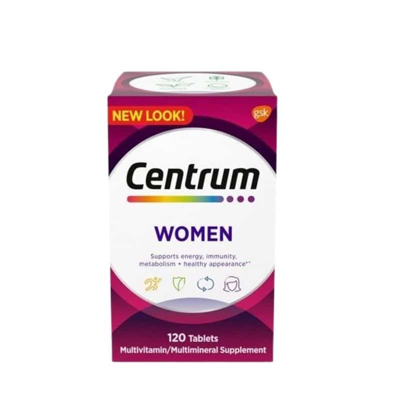 GSK Centrum Women Supplement 120 Tablets GSK Centrum Women Supplement 120 Tablets
