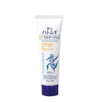 Hatomugi The UV Milky Gel UV Care & Moisturizing SPF50+ PA++++ 80g