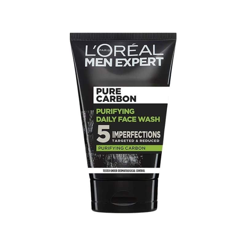 LOreal Men Expert Pure Carbon Purifying Daily Face Wash 100ml LOreal Men Expert Pure Carbon Purifying Daily Face Wash 100ml