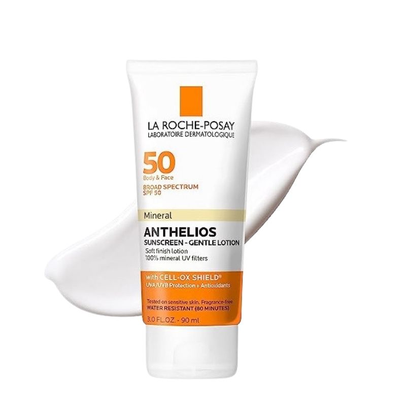 La Roche-Posay Anthelios Body & Face Gentle Lotion Mineral Sunscreen SPF 50 90ml La Roche-Posay Anthelios Body & Face Gentle Lotion Mineral Sunscreen SPF 50 90ml