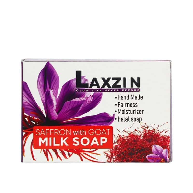 Laxzin Saffron with Goat Milk Soap 100g Laxzin Saffron with Goat Milk Soap 100g