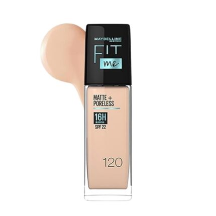 Maybelline Fit Me Matte+Poreless Liquid Foundation 120