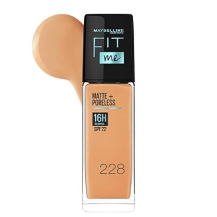 Maybelline Fit Me Matte+Poreless Liquid Foundation 228