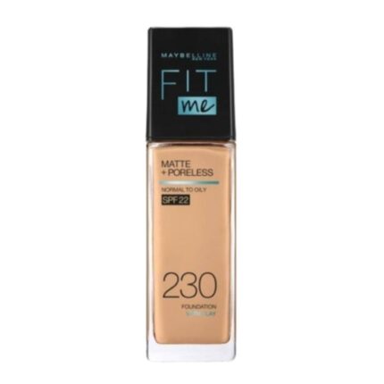 Maybelline Fit me Matte + Poreless Foundation SPF 22 Shade 230