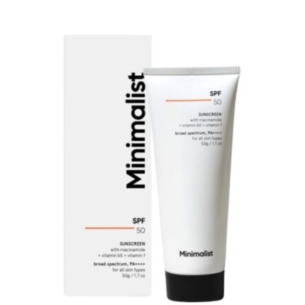 Minimalist SPF 50 Sunscreen 50g