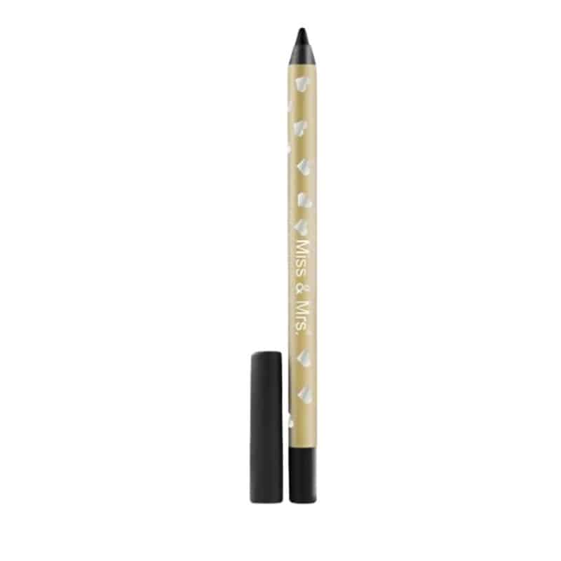 Miss & Mrs Slide Waterproof Pencil Eyeliner-01 Miss & Mrs Slide Waterproof Pencil Eyeliner-01