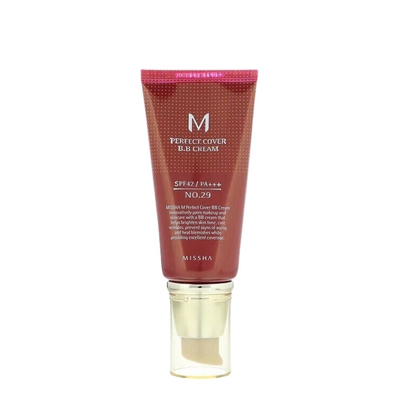 Missha M Perfect Cover BB Cream SPF42_PA+++ (Shade- 29) Missha M Perfect Cover BB Cream SPF42_PA+++ (Shade- 29)