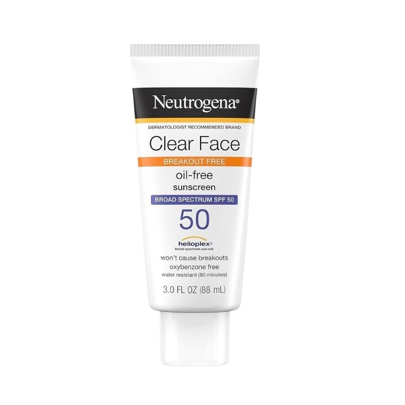 NEUTROGENA Clear Face Break-Out Free Liquid Lotion Sunscreen SPF 50 88ml NEUTROGENA Clear Face Break-Out Free Liquid Lotion Sunscreen SPF 50 88ml