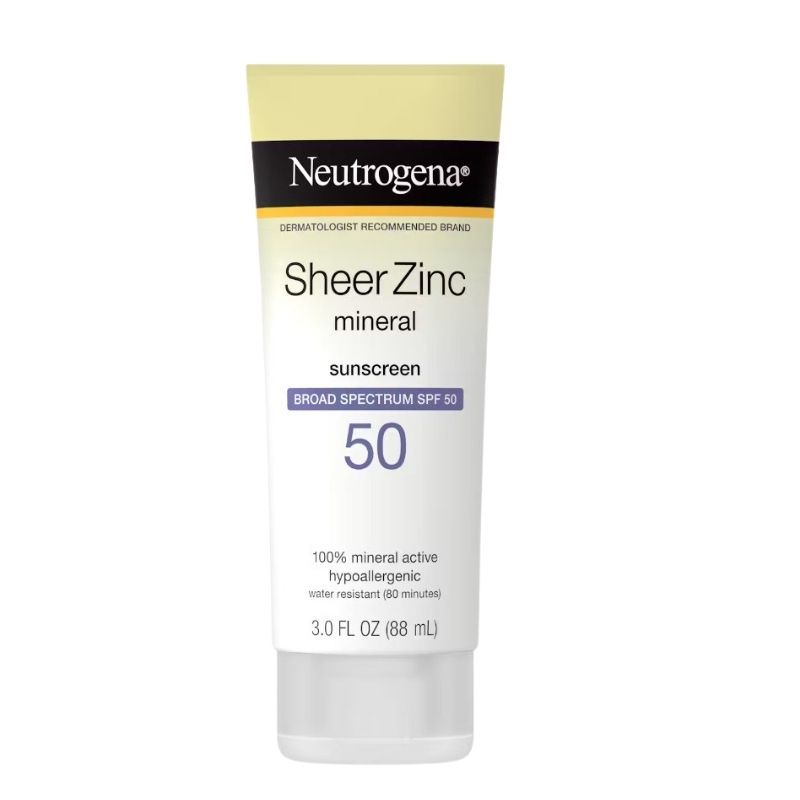 Neutrogena Sheer Zinc Dry-Touch Sunscreen SPF 50- 88ml Neutrogena Sheer Zinc Dry-Touch Sunscreen SPF 50- 88ml