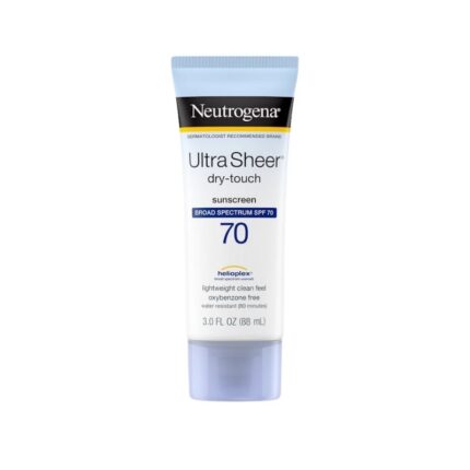 Neutrogena Ultra Sheer Dry-Touch Sunscreen Broad Spectrum SPF 70 – 88ml