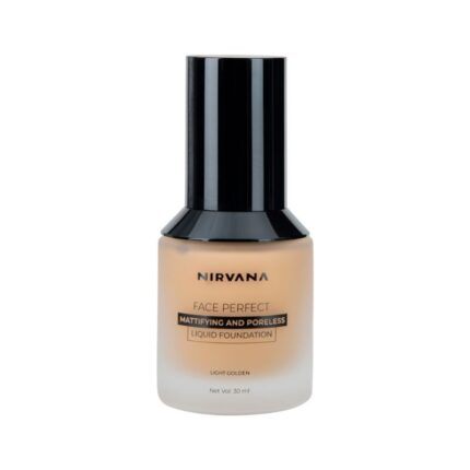 Nirvana Color Face Perfect (Matte & Por) Liquid Foundation-Light Beige 30ml