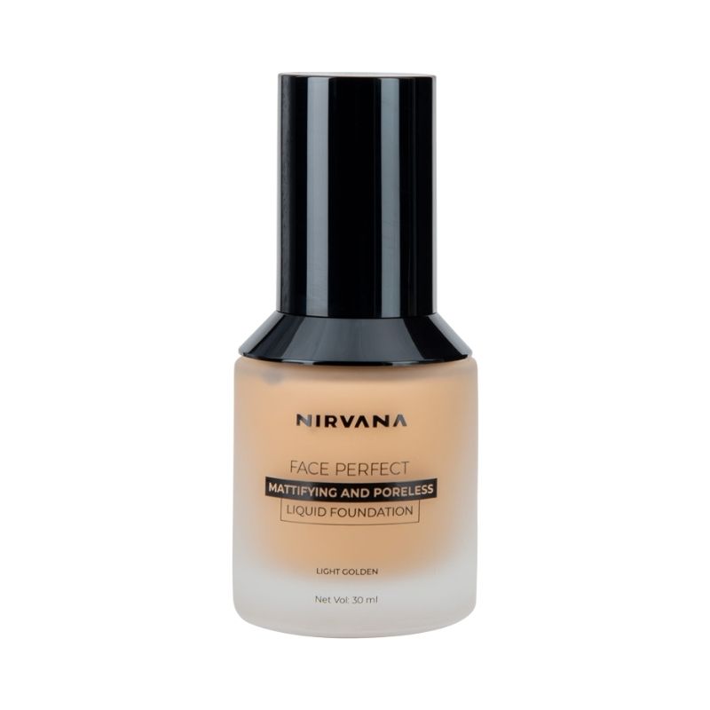 Nirvana Color Face Perfect (Matte & Por) Liquid Foundation-Light Natural 30ml Nirvana Color Face Perfect (Matte & Por) Liquid Foundation-Light Natural 30ml
