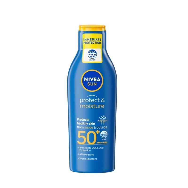 Nivea Sun Protect & Moisture Lotion SPF 50+ 200ml Nivea Sun Protect & Moisture Lotion SPF 50+ 200ml