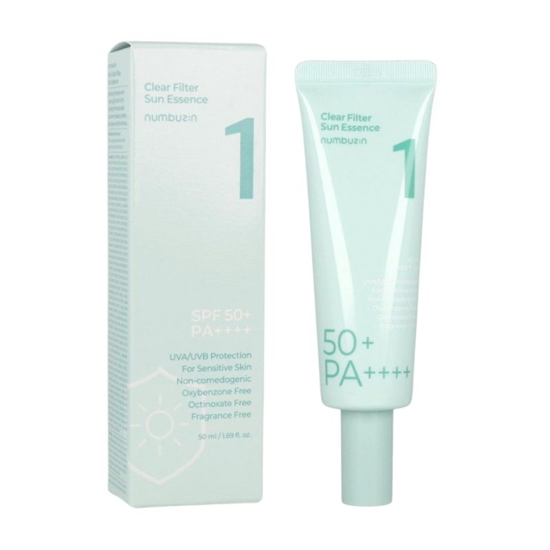 Numbuzin - No.1 Clear Filter Sun Essence Spf50+ Pa++++ - 50ml Numbuzin - No.1 Clear Filter Sun Essence Spf50+ Pa++++ - 50ml