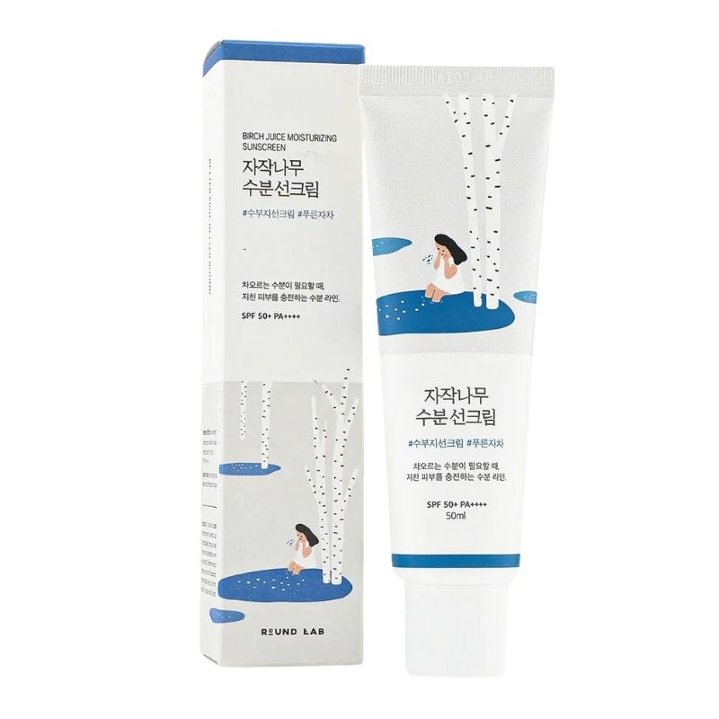 Round LAB Birch Moisturizing Sunscreen SPF 50+ PA++++ Round LAB Birch Moisturizing Sunscreen SPF 50+ PA++++