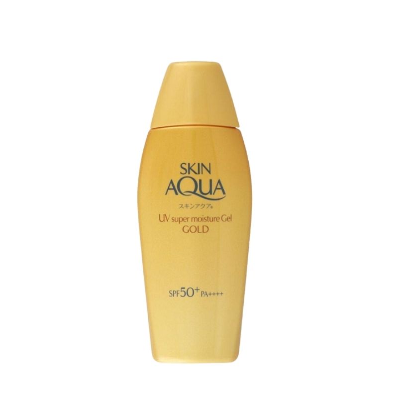 Skin Aqua Super Moisture Gel Gold Sunscreen SPF50+ PA++++ 110g (Old Version) Skin Aqua Super Moisture Gel Gold Sunscreen SPF50+ PA++++ 110g (Old Version)