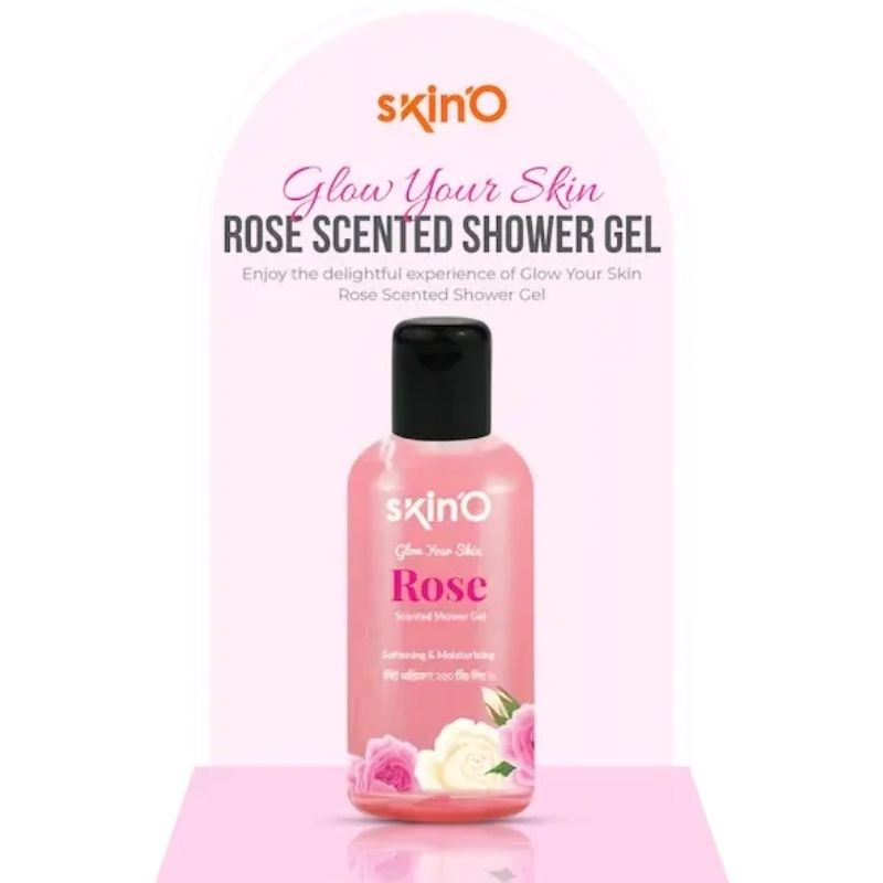 Skino Rose Scented Shower Gel 220ml Skino Rose Scented Shower Gel 220ml