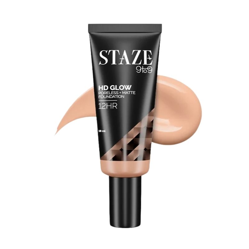 Staze 9to9 HD Glow Foundation (128C Cashmere) 18ml Staze 9to9 HD Glow Foundation (128C Cashmere) 18ml