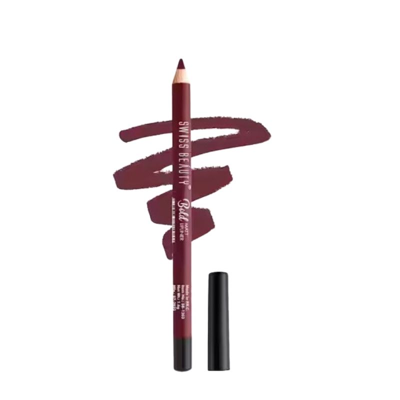 Swiss Beauty Bold Matt Lip Liner BURGANDY -09 Swiss Beauty Bold Matt Lip Liner BURGANDY -09