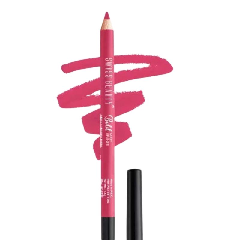 Swiss Beauty Bold Matt Lip Liner PINK CRUSH -10 Swiss Beauty Bold Matt Lip Liner PINK CRUSH -10