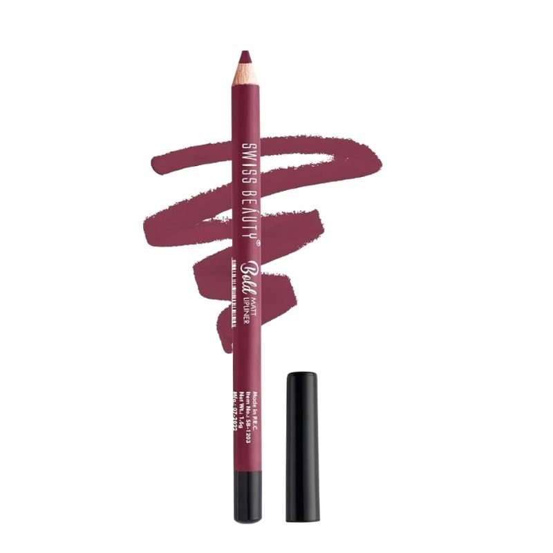 Swiss Beauty Bold Matt Lip Liner PURPLE -11 Swiss Beauty Bold Matt Lip Liner PURPLE -11