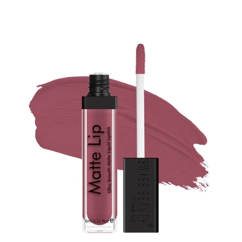 Swiss Beauty Matte Lip Liquid Lipstick- 27 Swiss Beauty Matte Lip Liquid Lipstick- 27