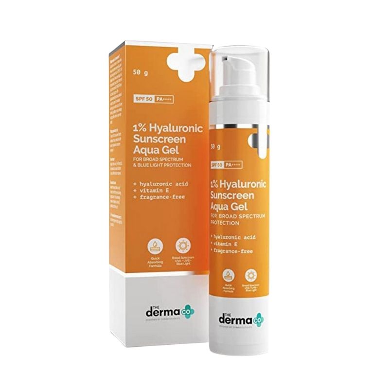The Derma CO 1% Hyaluronic Sunscreen SPF50 PA++++ 50g The Derma CO 1% Hyaluronic Sunscreen SPF50 PA++++ 50g
