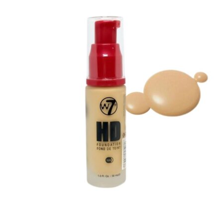 W7 HD Foundation Creme Brule 30ml