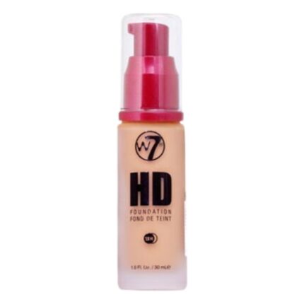 W7 HD Foundation Honey 30ml