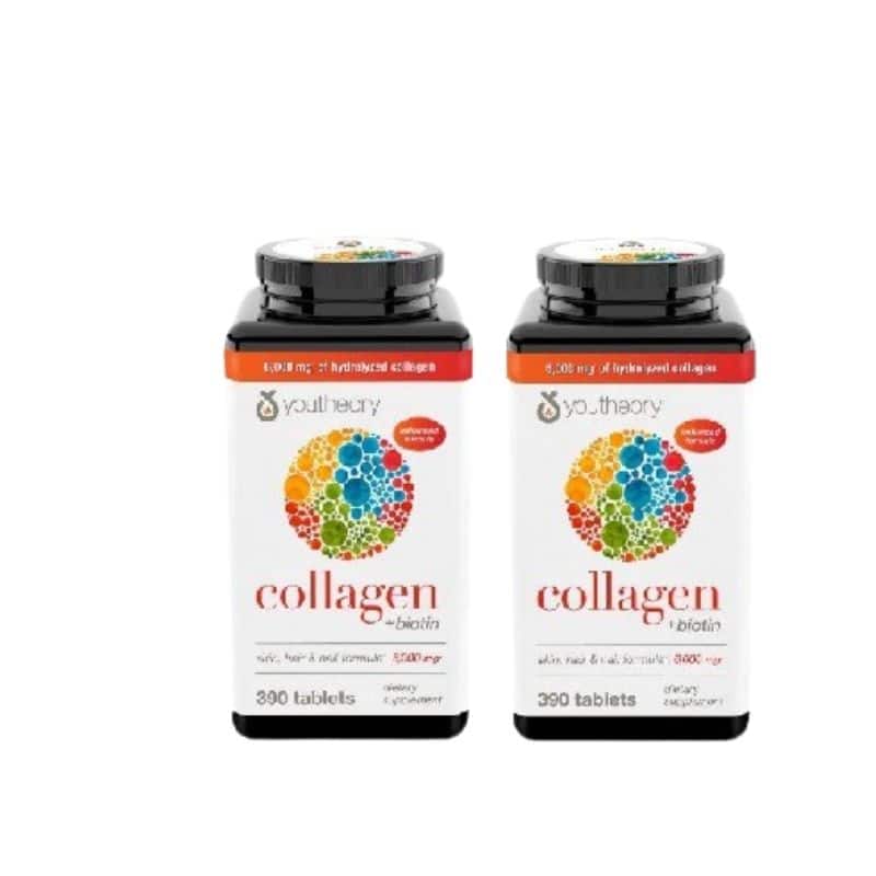 Youtheory Collagen Plus Biotin 390 Tablets Youtheory Collagen Plus Biotin 390 Tablets