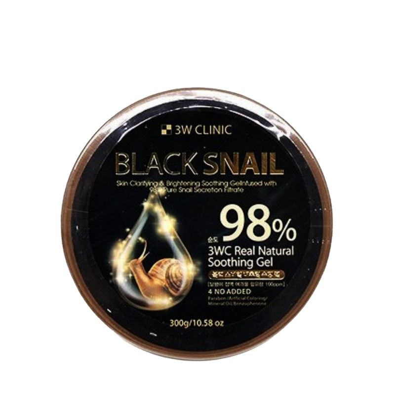 3W Clinic Black Snail Natural Soothing Gel - 300g 3W Clinic Black Snail Natural Soothing Gel - 300g