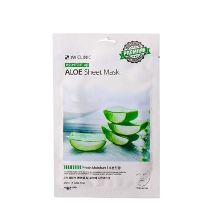 3w Clinic Aloe Sheet Mask - 25ml