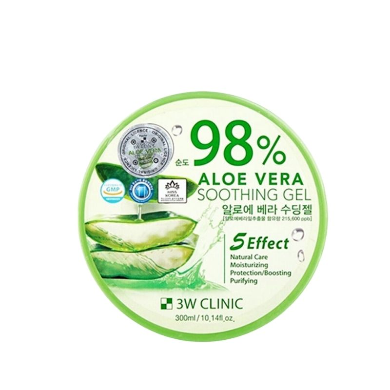 3w Clinic Aloe Vera Soothing Gel 98% - 300g 3w Clinic Aloe Vera Soothing Gel 98% - 300g