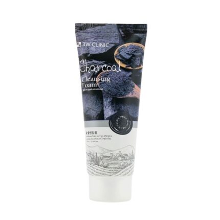 3w Clinic Charcoal Cleansing Foam - 100ml