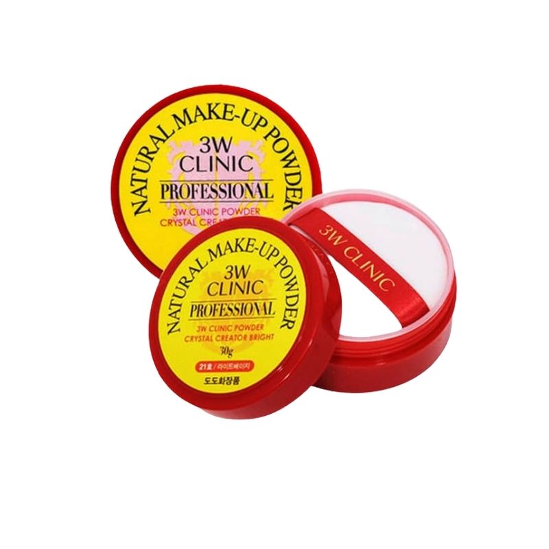 3w Clinic Natural Make Up Powder (Pearl) - 30g 3w Clinic Natural Make Up Powder (Pearl) - 30g