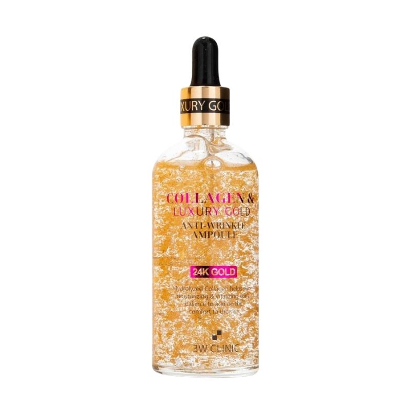 3w clinic collagen & Luxury 24K Gold Anti Wrinkle Ampoule - 55ml 3w clinic collagen & Luxury 24K Gold Anti Wrinkle Ampoule - 55ml