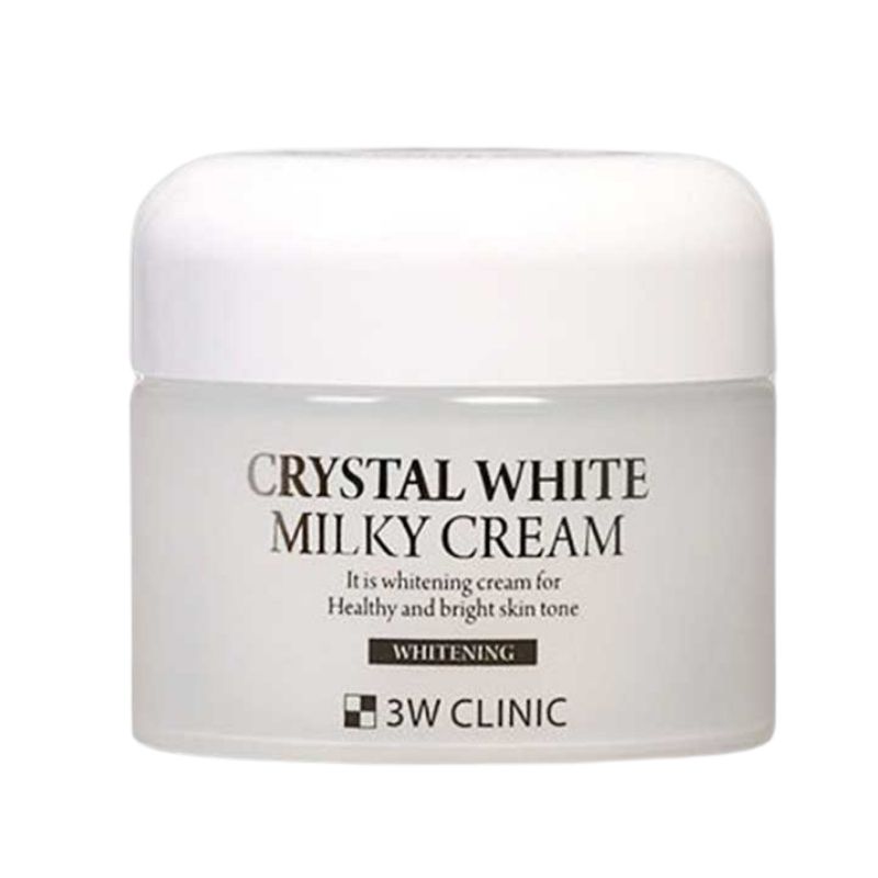 3w clinic crystal white milky cream - 50gm 3w clinic crystal white milky cream - 50gm