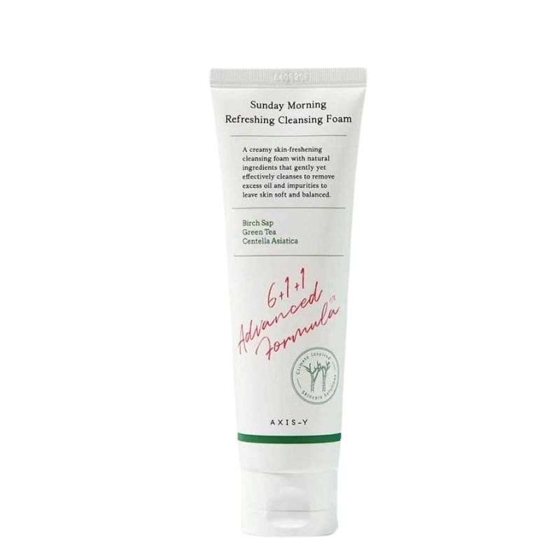 AXIS-Y Sunday Morning Refreshing Cleansing Foam - 120ml AXIS-Y Sunday Morning Refreshing Cleansing Foam - 120ml