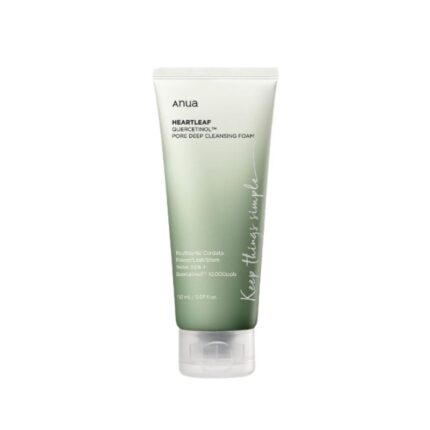 Anua Heartleaf Quercetinol Pore Deep Cleansing Foam - 150ml (Old version)