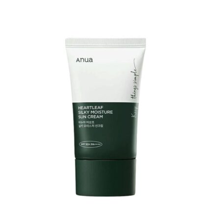 Anua Heartleaf Silky Moisture Sunscreen Spf50+Pa++++ - 50ml