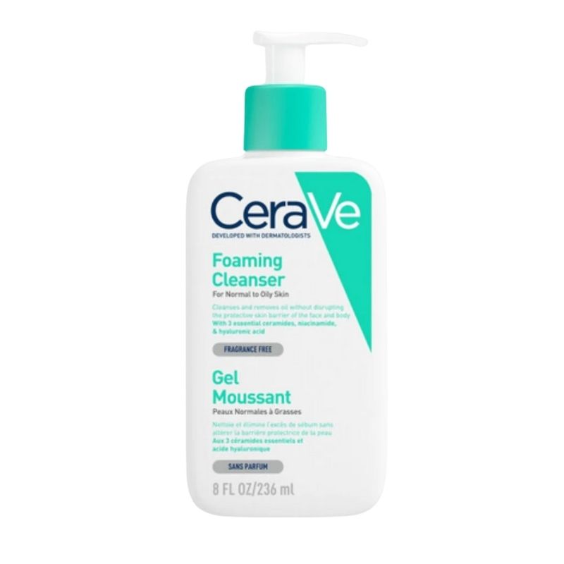 CeraVe Foaming Cleanser (Normal to Oily) - 236ml CeraVe Foaming Cleanser (Normal to Oily) - 236ml